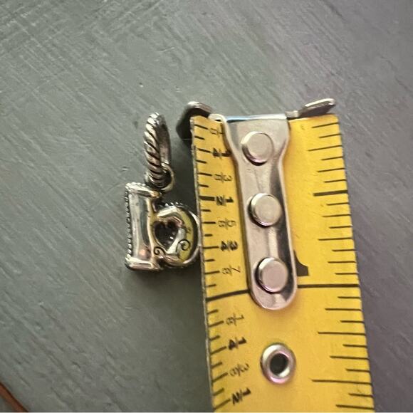 Brighton B D Silver Tone Charm for Necklace Bracelet - Picture 3 of 4